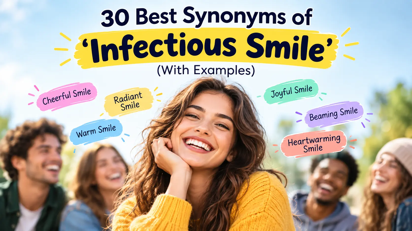Best Synonyms of Infectious Smile