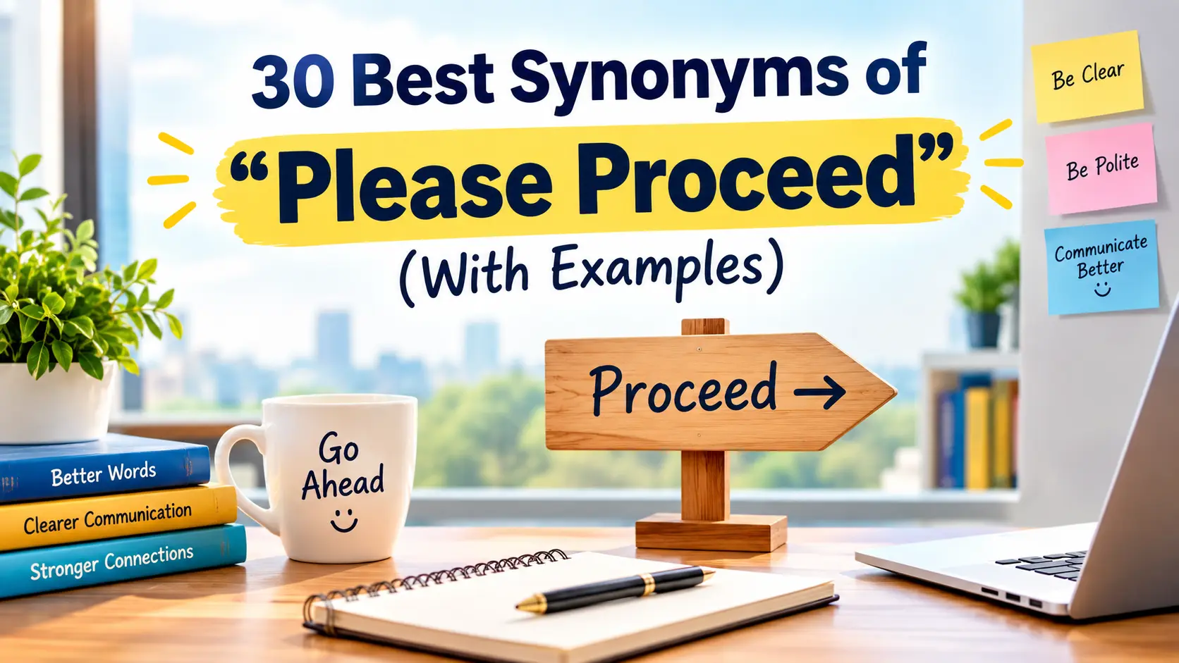 Best Synonyms of “Please Proceed”