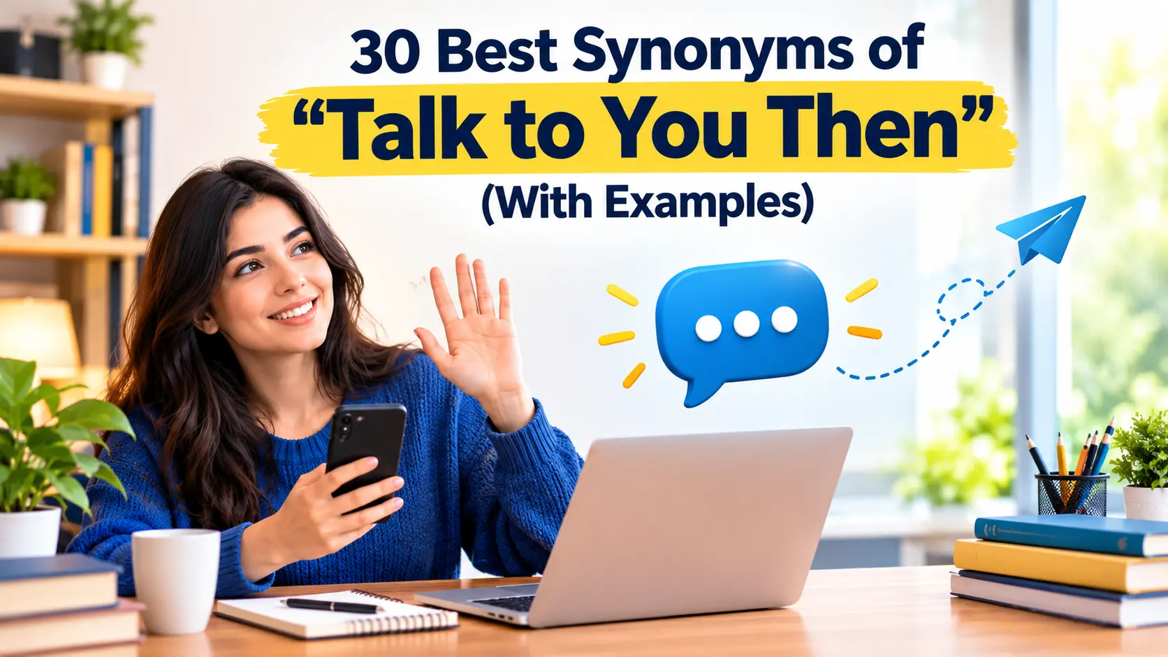 Best Synonyms of Talk to You Then