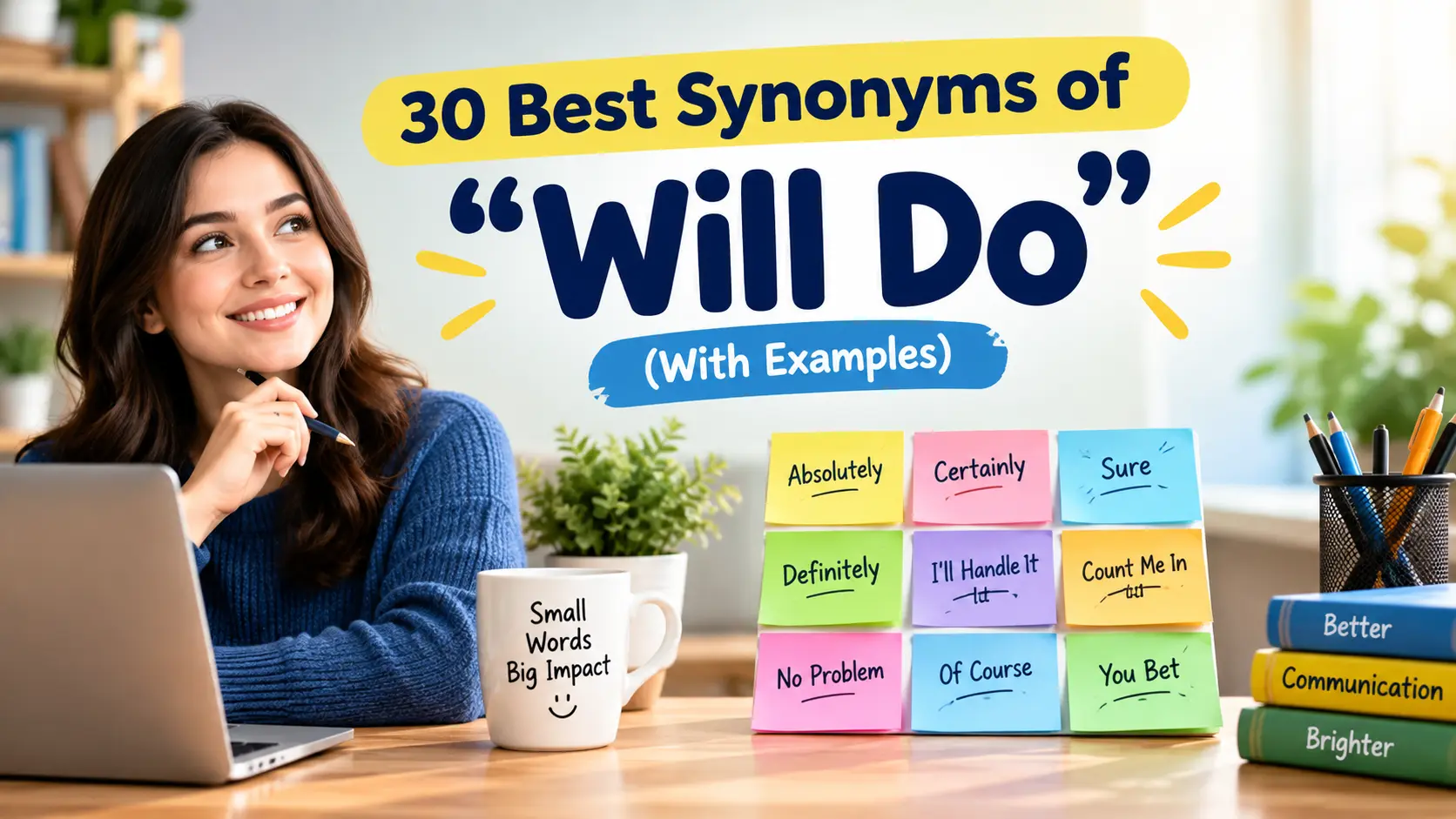 Best Synonyms of Will Do