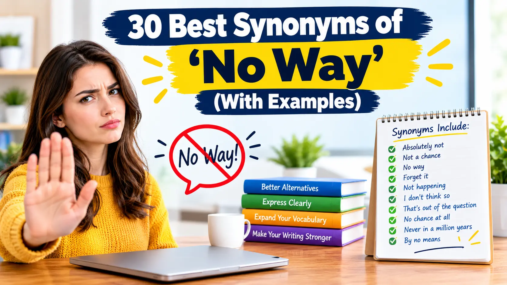 Best Synonyms of No Way