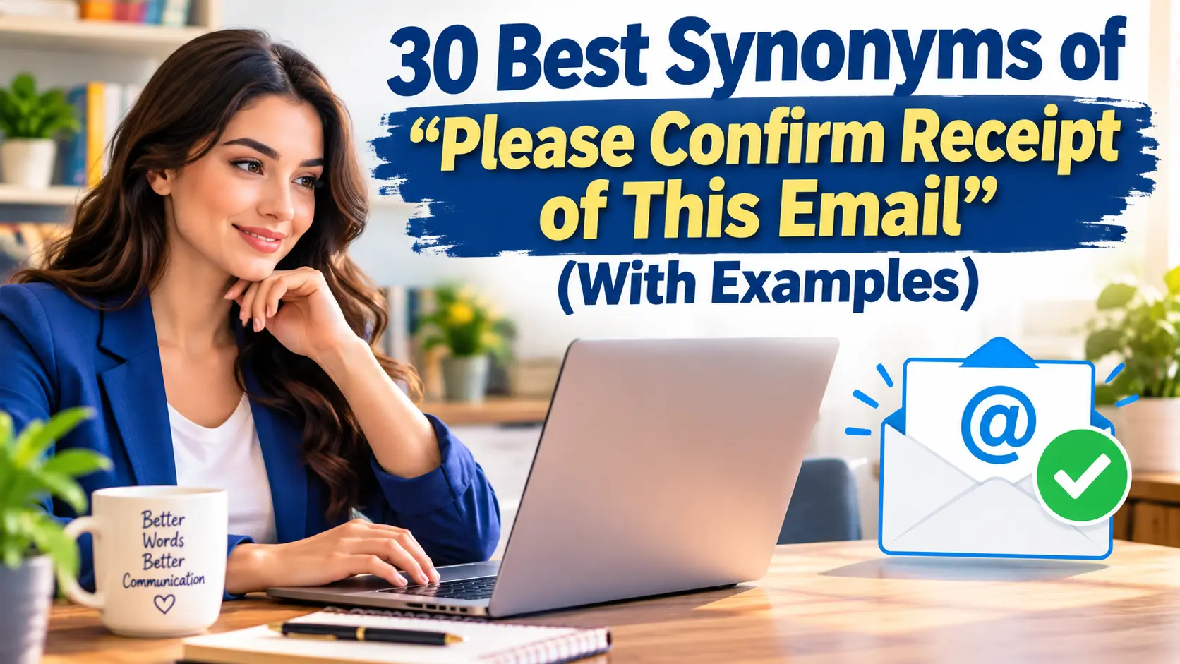 Best Synonyms of Please Confirm Receipt of This Email